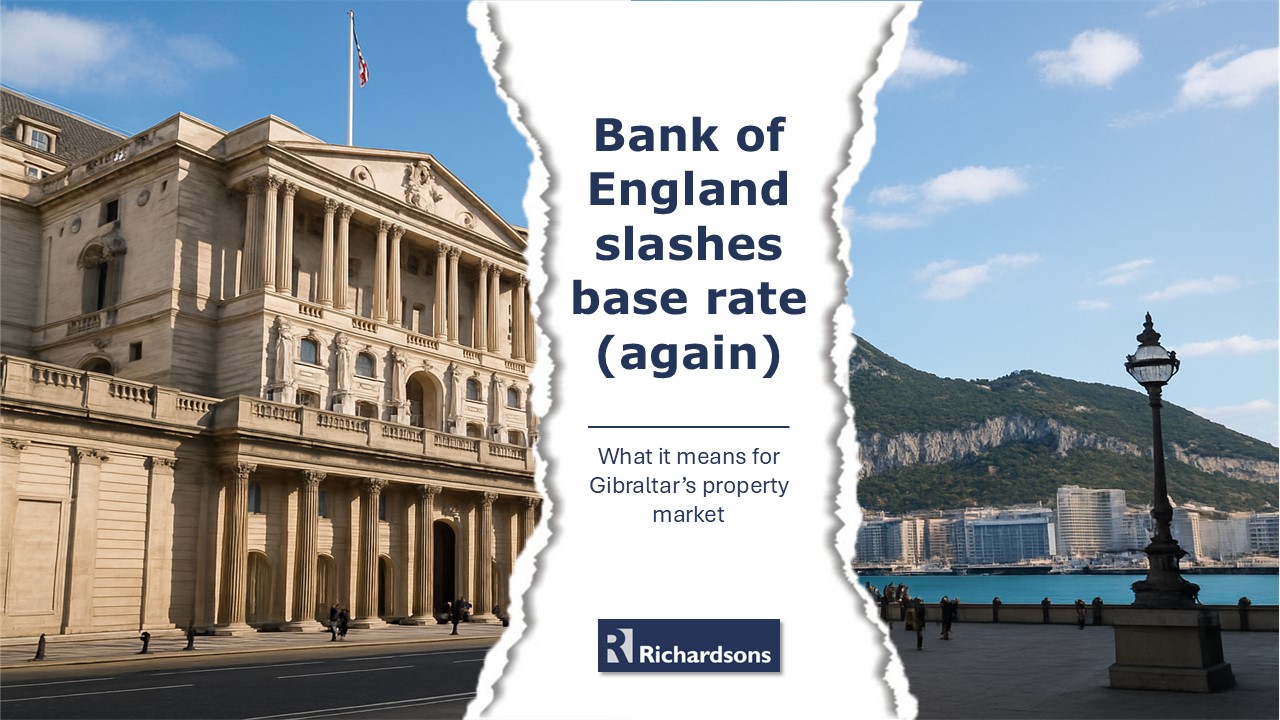 Bank of England Slashes Base Rate (Again): What It Means for Gibraltar’s Property Market Image