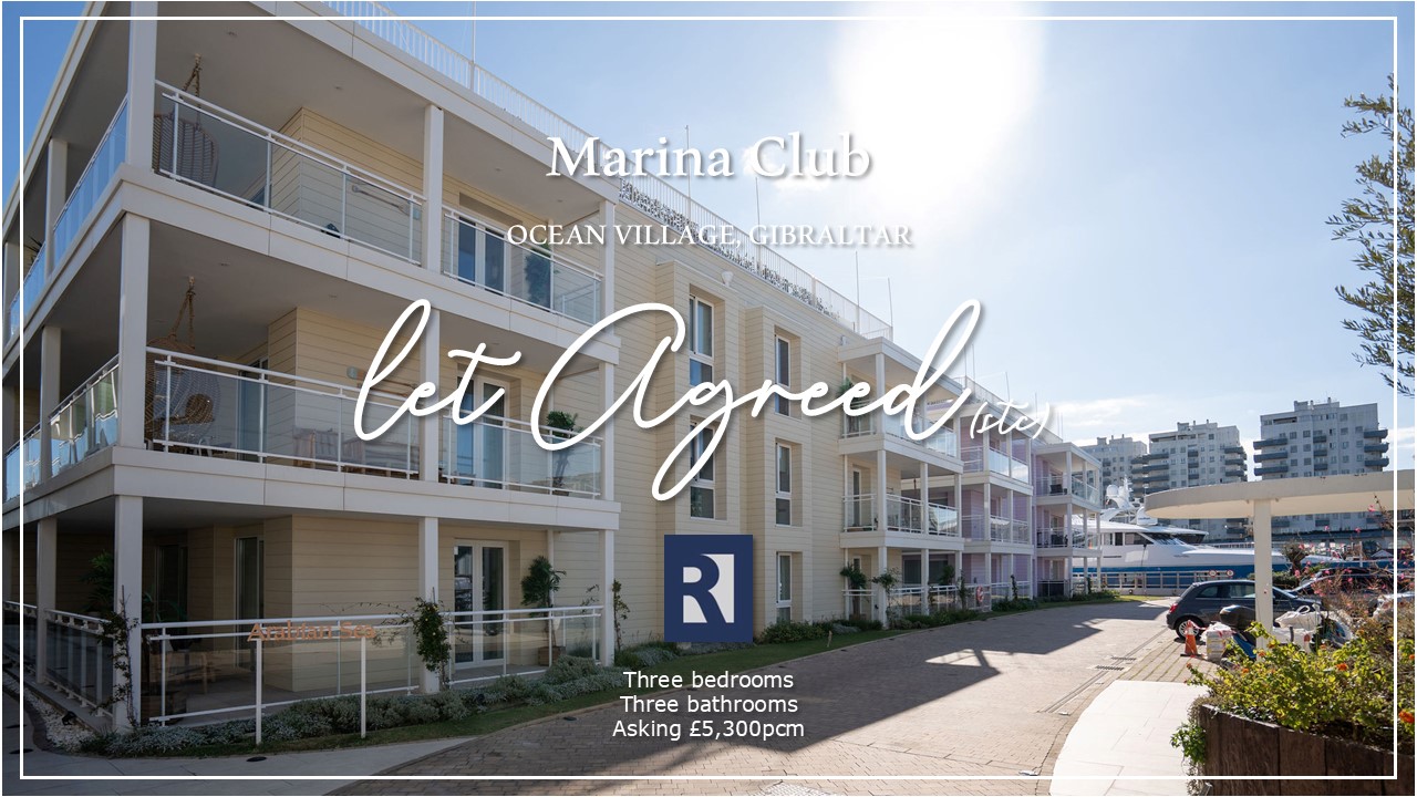 Gibraltar’s Luxury Lettings Market Sees Renewed Momentum: Marina Club Leads the Way Image
