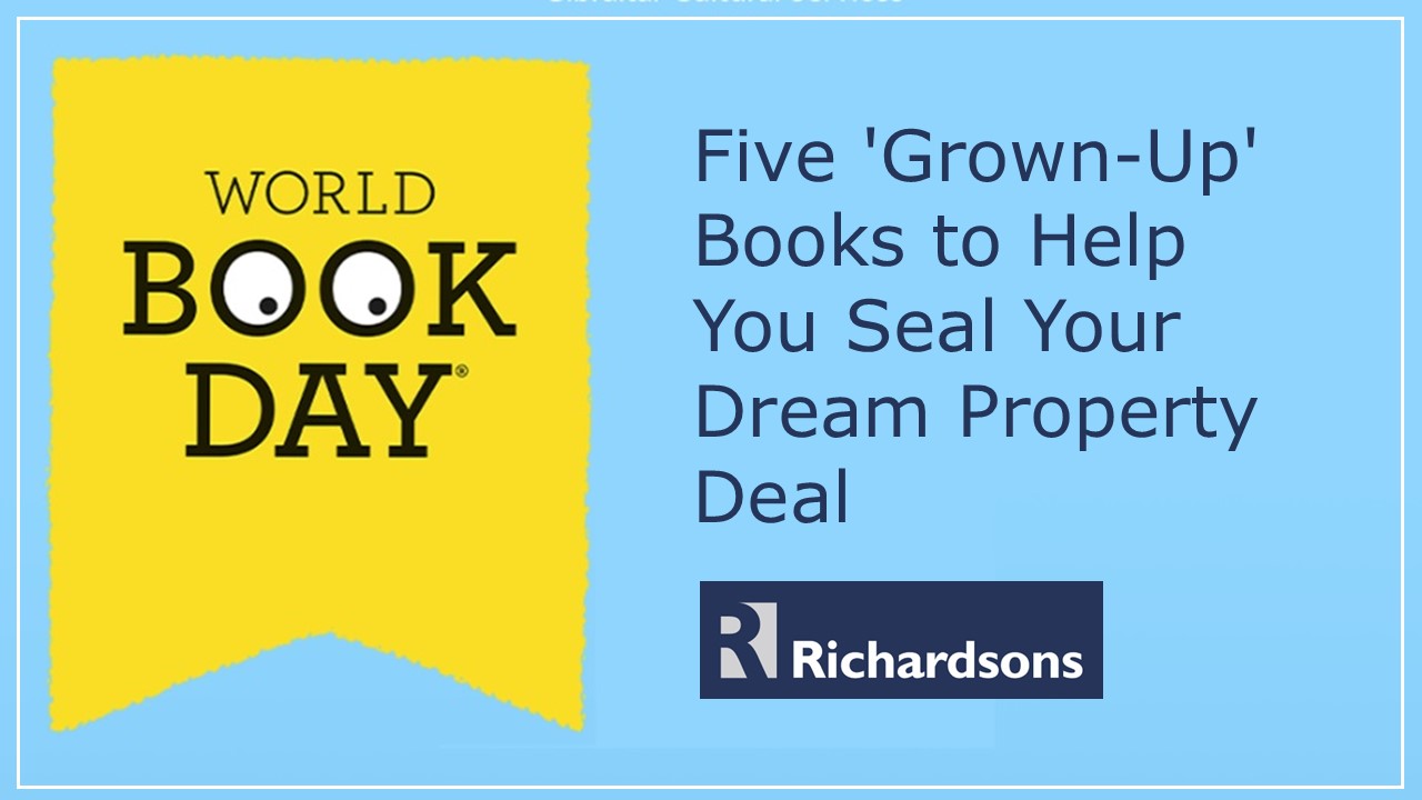 World Book day: Five 'Grown-Up' Books to Help You Seal Your Dream Property Deal Image