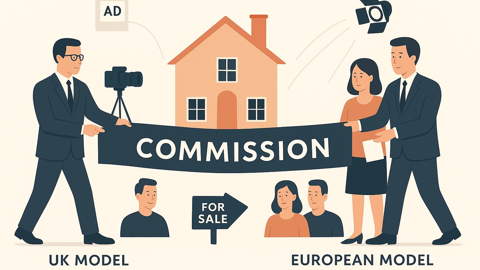 Understanding Property Commissions: UK vs Europe - and Gibraltar's curious hybrid Image
