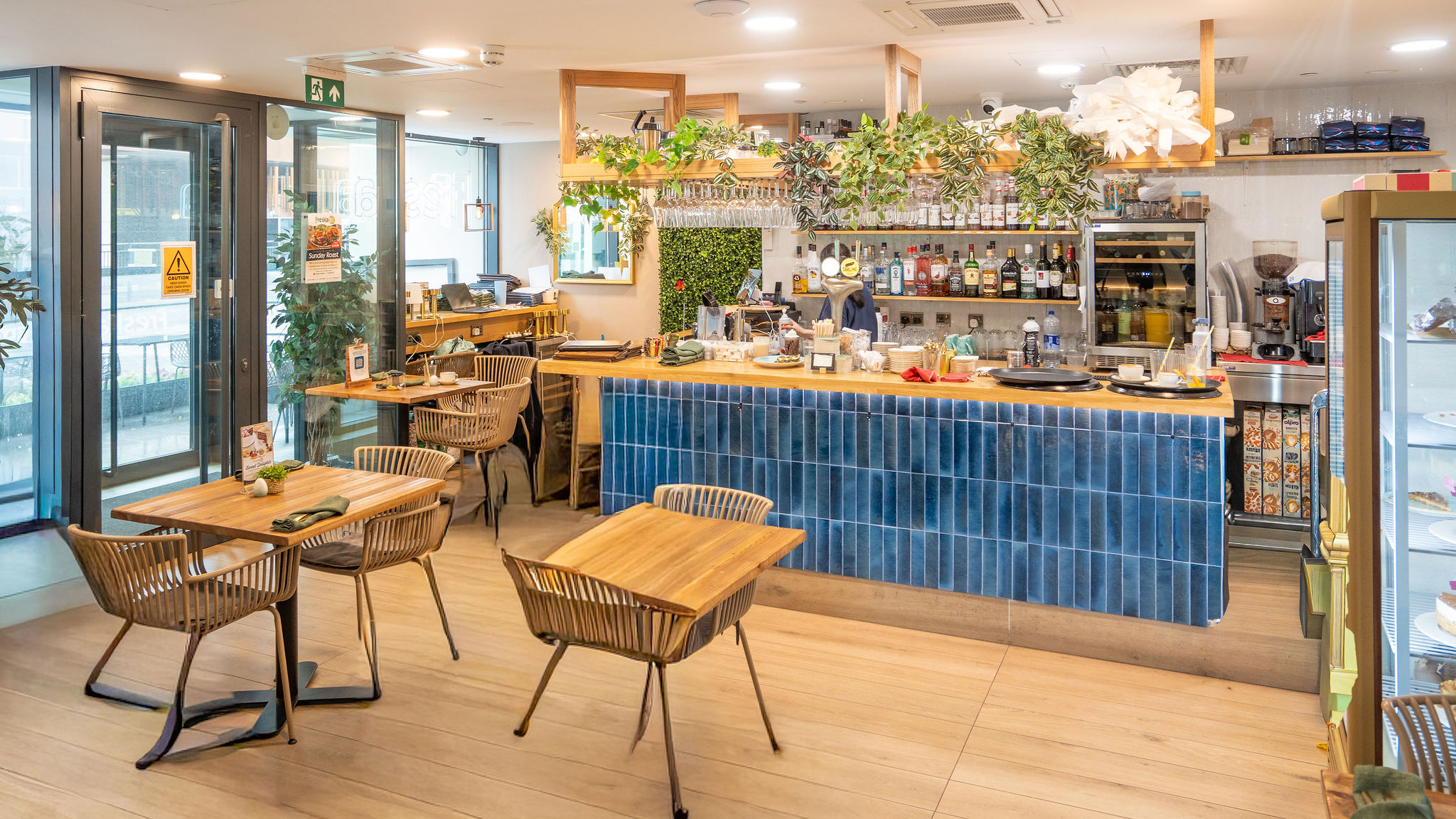 Photo: On site bistro at E1 Residential